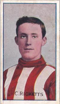 1907-08 Sniders and Abrahams Australian Footballers - Victorian League Players Series D #NNO Charles Ricketts Front